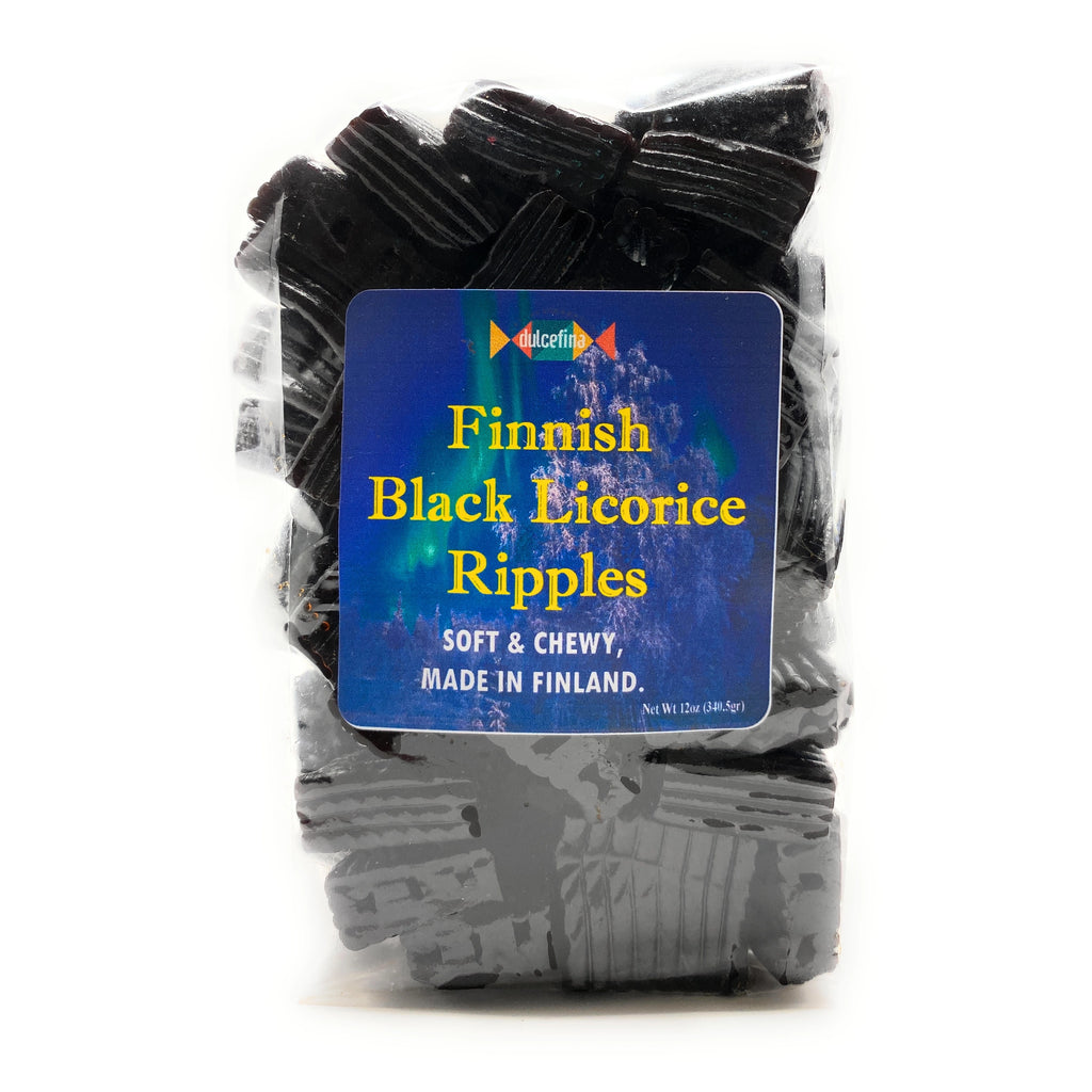 Finnish Black Licorice Ripples