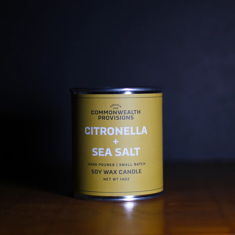 Citronella Candle - Citronella + Sea Salt