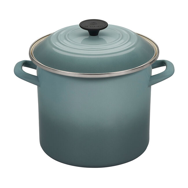 Le Creuset 8 QT Stockpot, Sea Salt