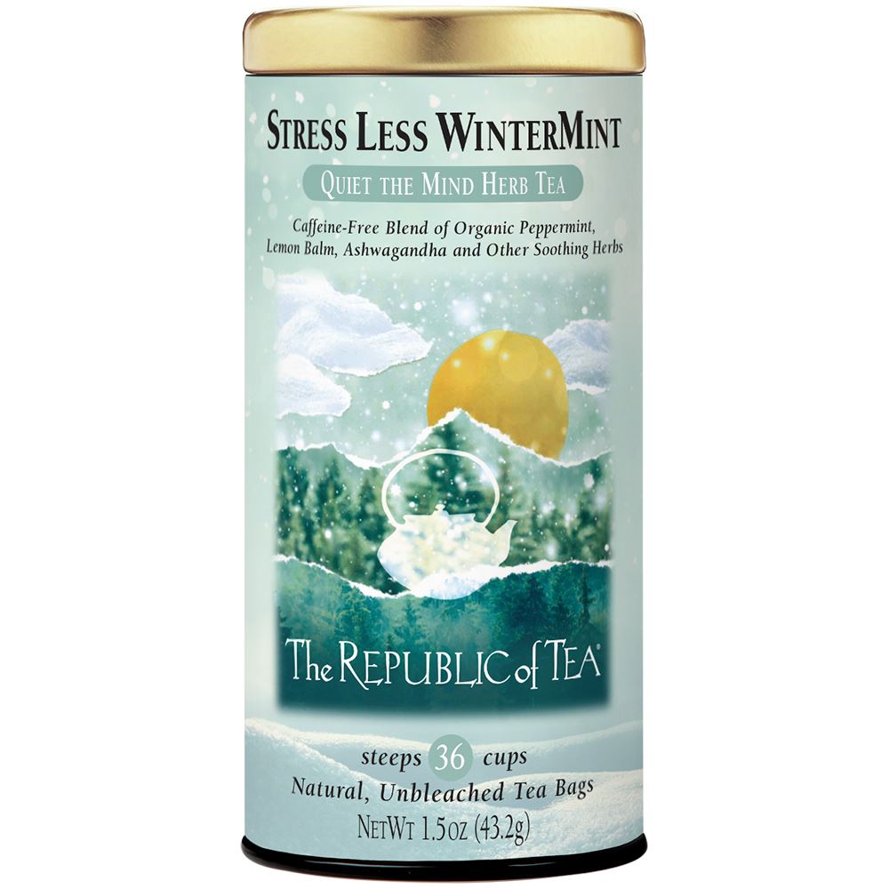 Republic of Tea Stress Less WinterMint