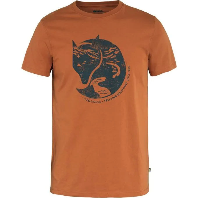 Fjällräven Arctic Fox T-Shirt, Terracotta Brown