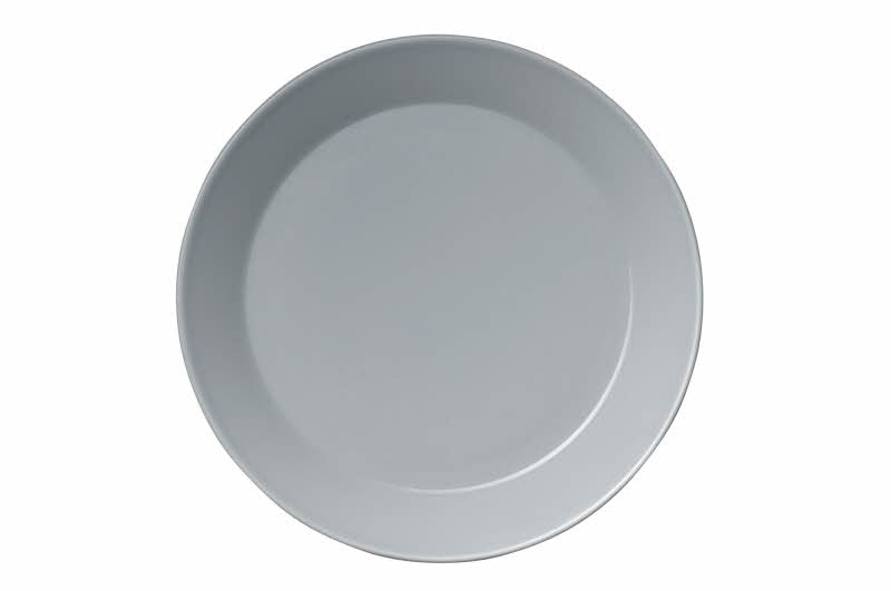 Teema Salad Plate, Pearl Gray