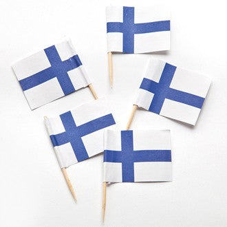 Finland Flag Toothpicks