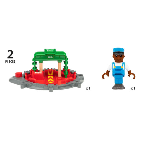 Brio Turntable & Figure – Irma's Finland House