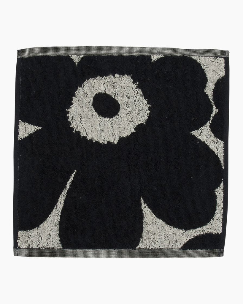 Marimekko Unikko Mini Towel, Dark Blue