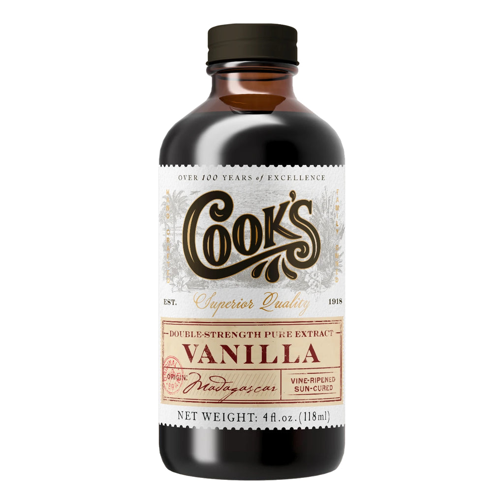 Cook's Pure Madagascar Vanilla Extract, 4 oz.