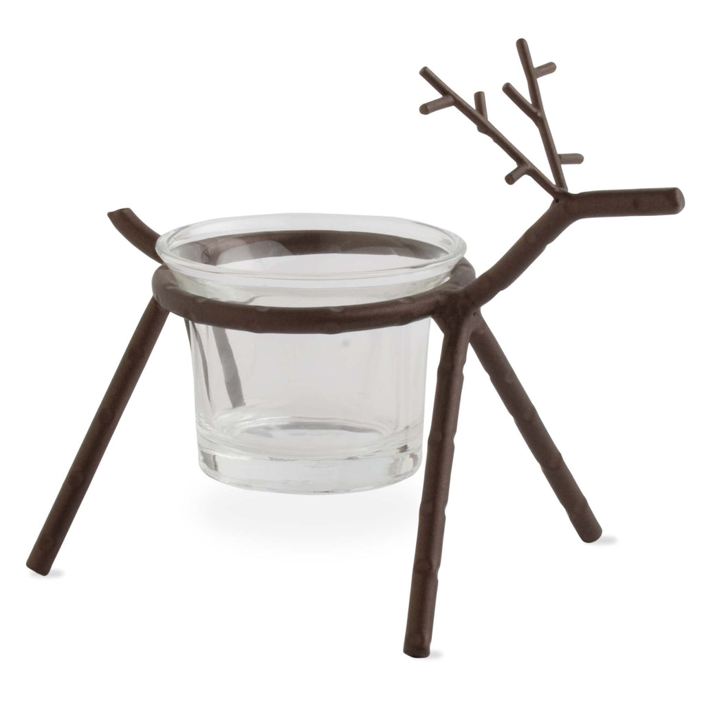 Woodland Reindeer Votive Holder